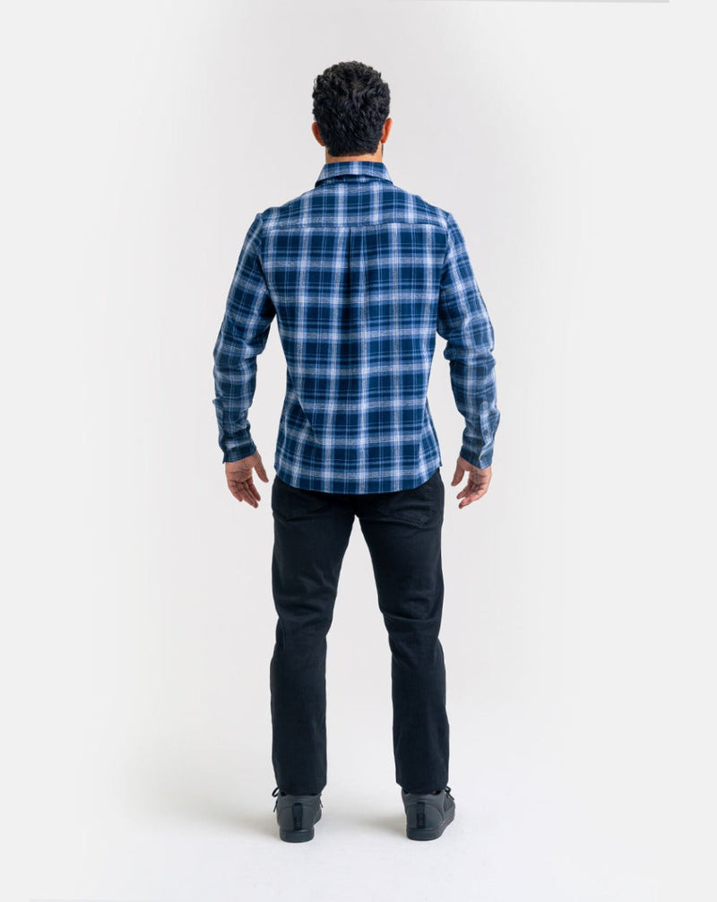 Camisa Lumberjack Relief - Azul