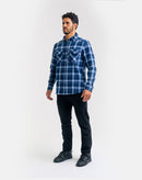 Camisa Lumberjack Relief - Azul