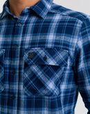 Camisa Lumberjack Relief - Azul