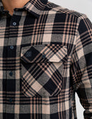 Camisa Lumberjack Relief - Caqui