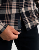 Camisa Lumberjack Relief - Caqui