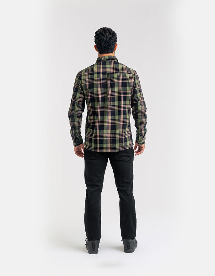 Camisa Lumberjack Relief - Verde