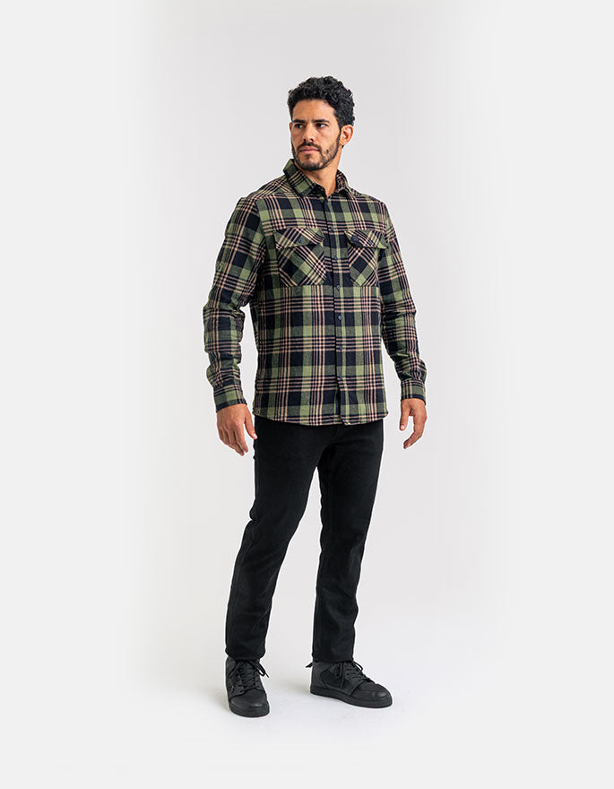 Camisa Lumberjack Relief - Verde