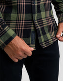 Camisa Lumberjack Relief - Verde