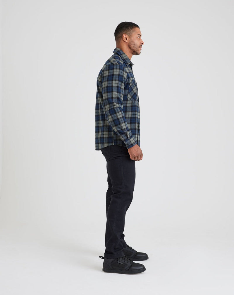Camisa de flanela xadrez Lumberjack QAP - Verde