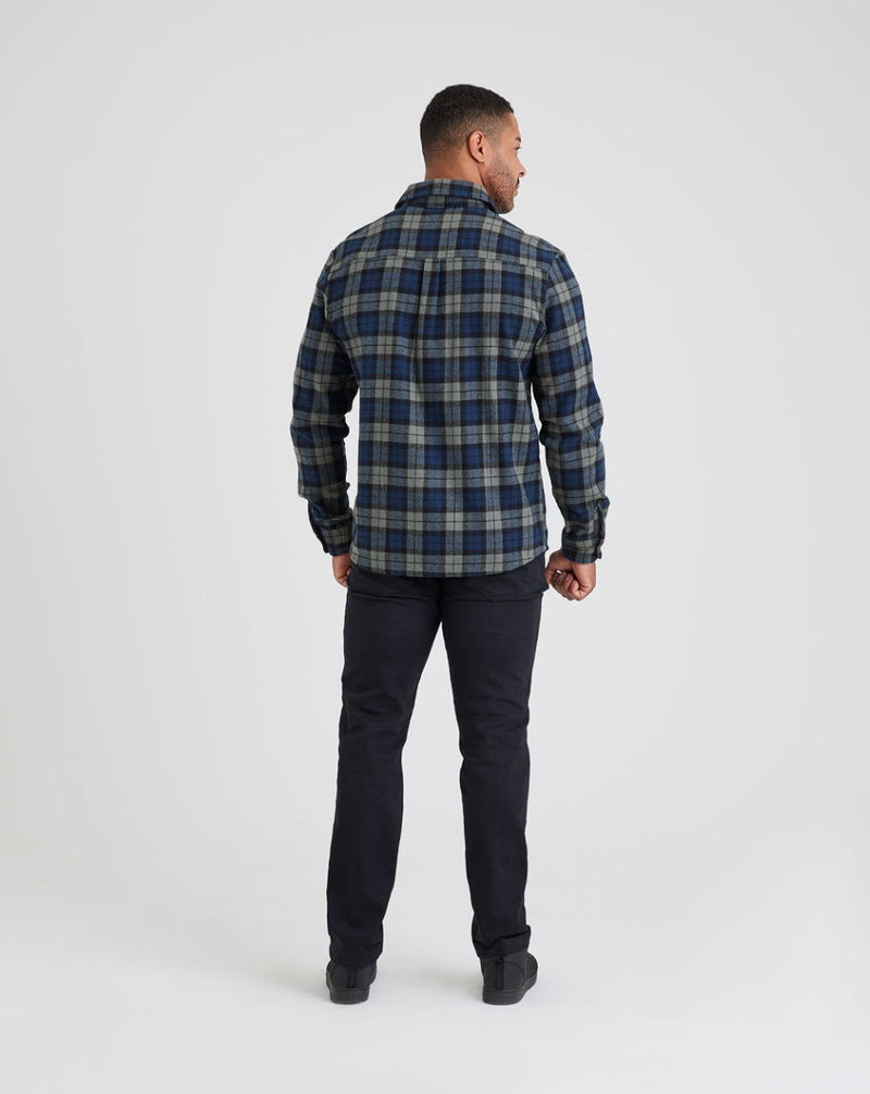 Camisa de flanela xadrez Lumberjack QAP - Verde