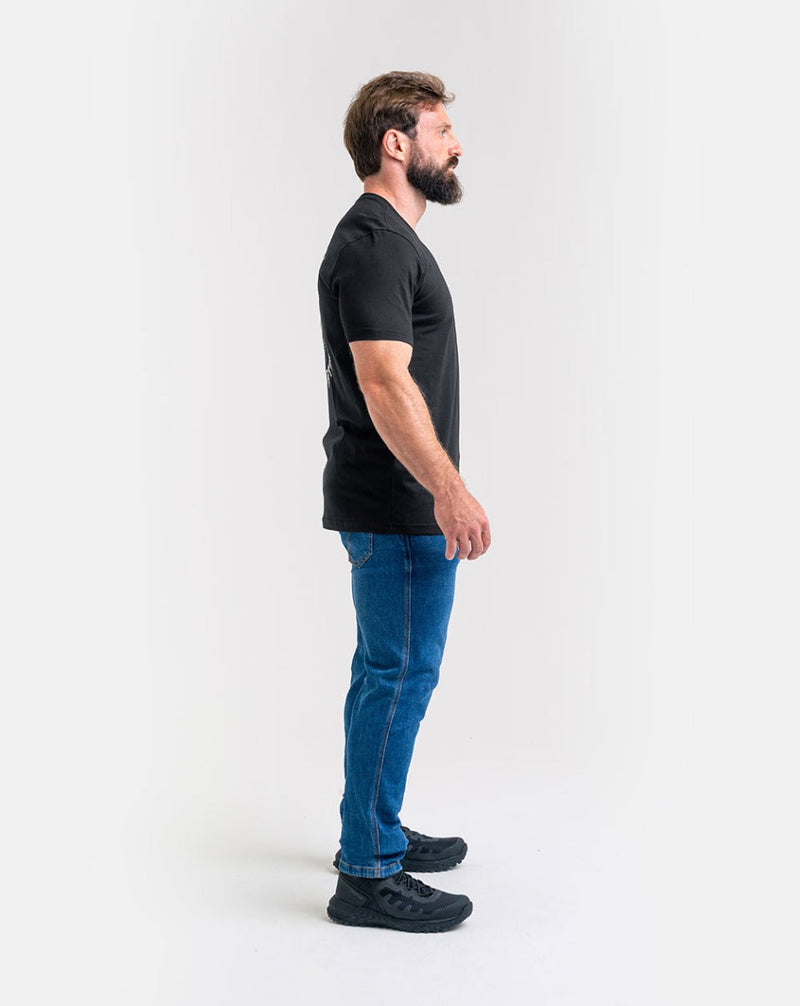 Camiseta Concept Fighter - Preta