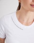 Camiseta Concept Feminina Força - Branco