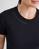 Camiseta Concept Feminina Força - Preto