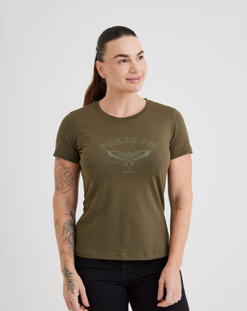 Camiseta Concept Feminina Freedom - Verde
