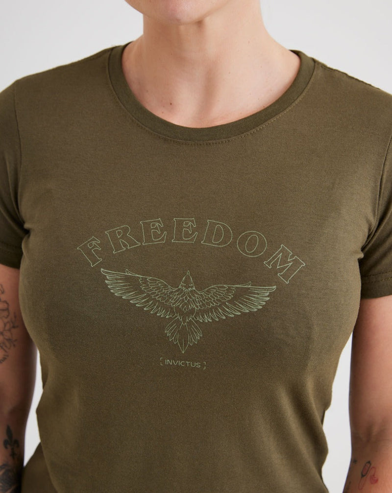 Camiseta Concept Feminina Freedom - Verde