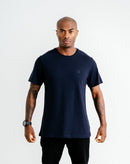 Camiseta Piquet Comfort - Azul