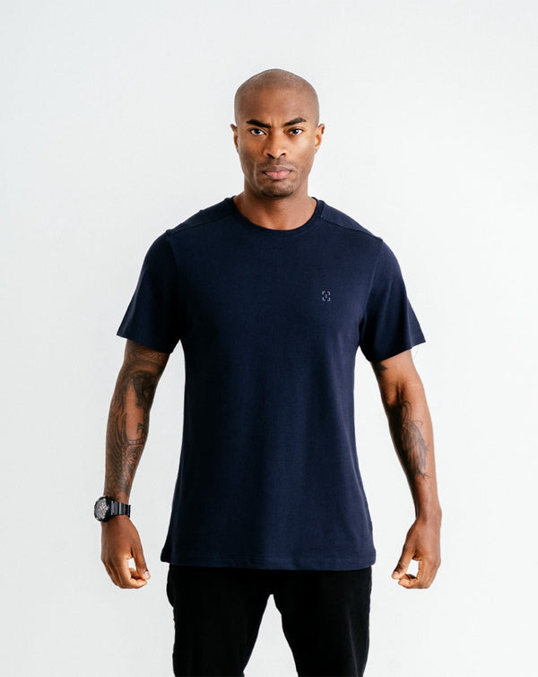 Camiseta Piquet Comfort - Azul