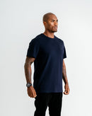 Camiseta Piquet Comfort - Azul