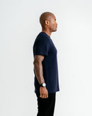 Camiseta Piquet Comfort - Azul