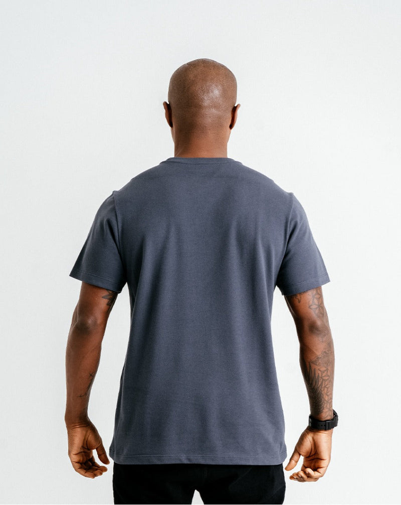 Camiseta Piquet Comfort - Grafite