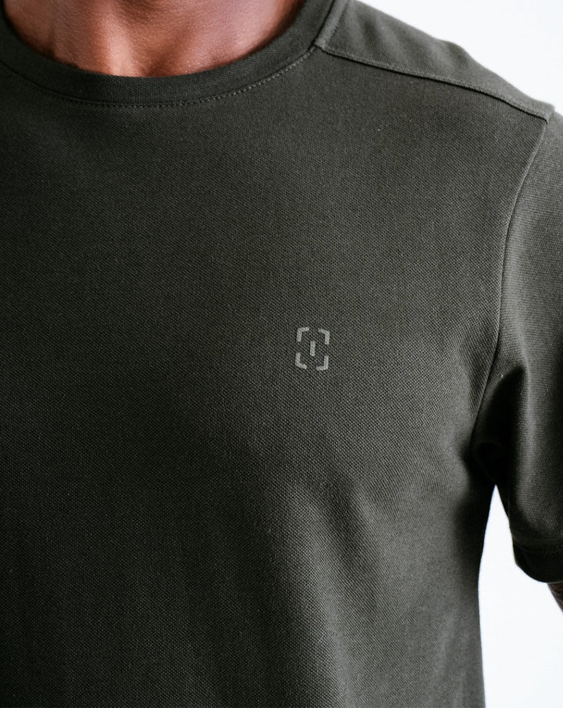 Camiseta Piquet Comfort - Verde