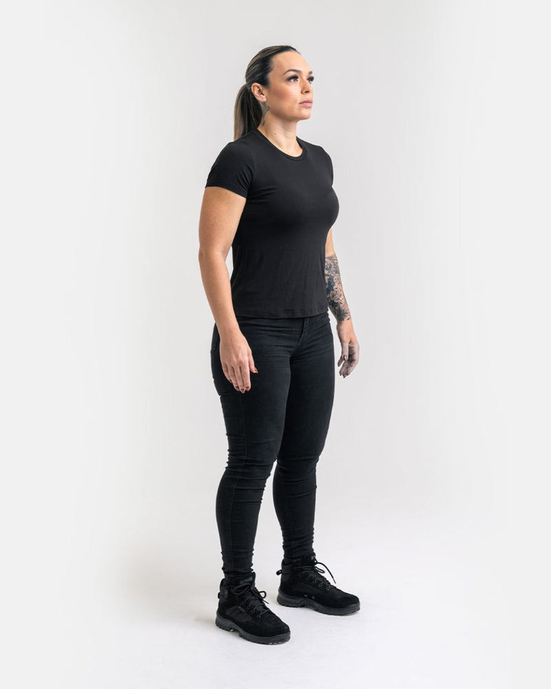 Camiseta Walk Feminina - Preta