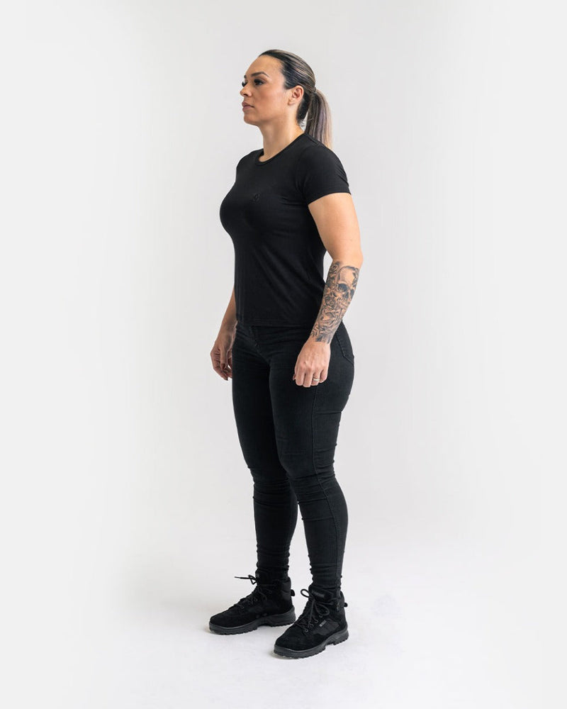 Camiseta Walk Feminina - Preta