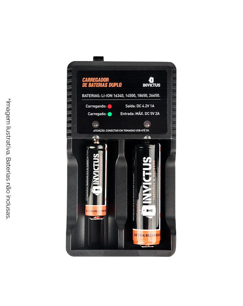 Carregador de Baterias Duplo Enterprise