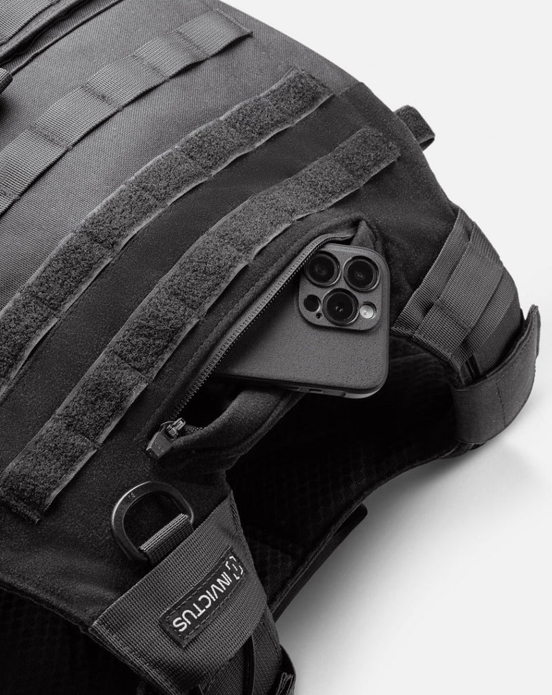 Capa de Colete Vulcano 2.0 - Preto