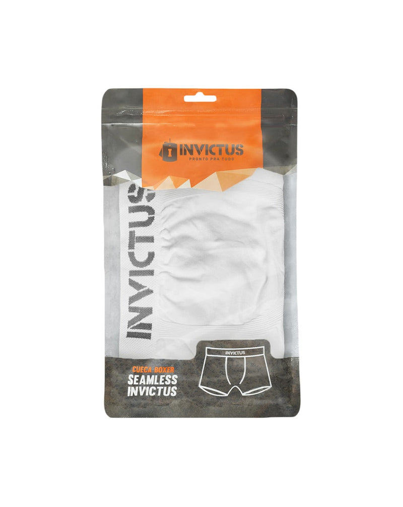 Cueca Boxer Sem Costura- Branca