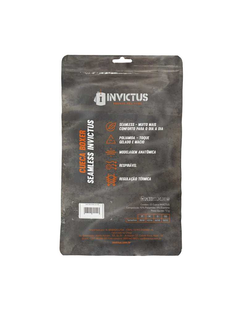 Cueca Boxer Sem Costura- Branca