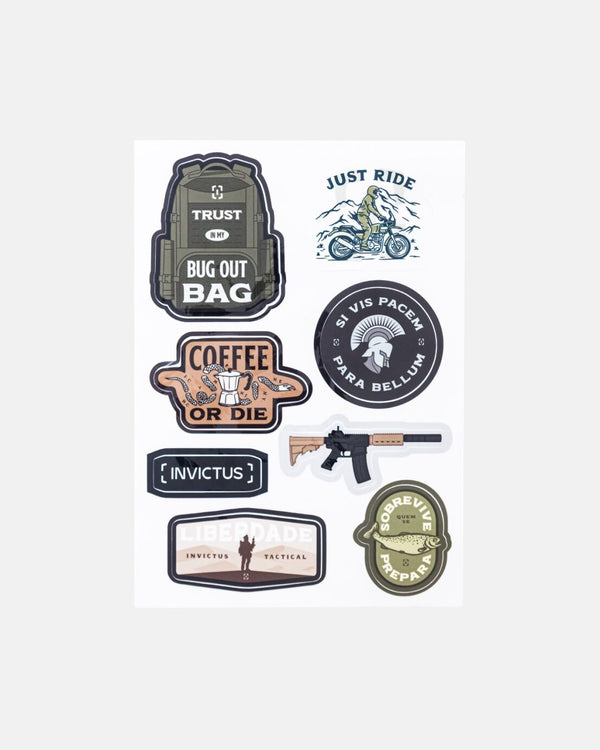 Adesivo INVICTUS - Spirit Of Freedom