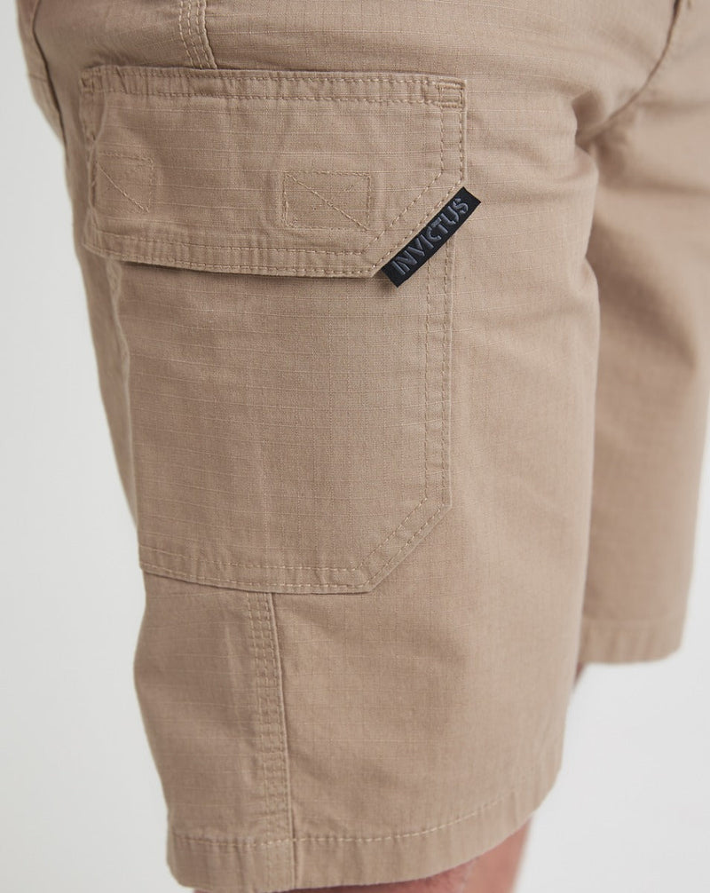 Bermuda Tática Motion Ripstop Elastano - Caqui