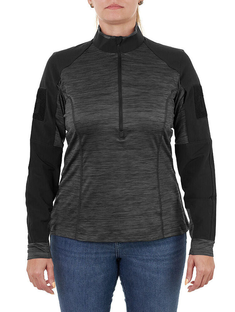 Camisa de Combate Courage - Preta com Grafite