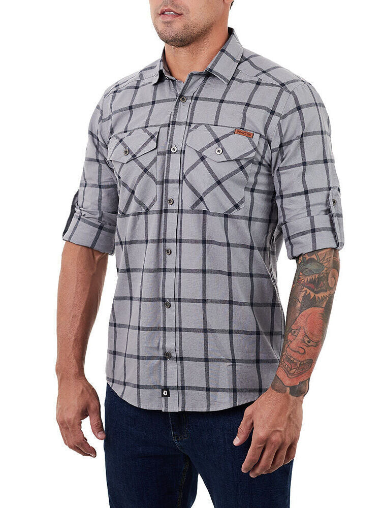 Camisa Lumberjack - Cinza