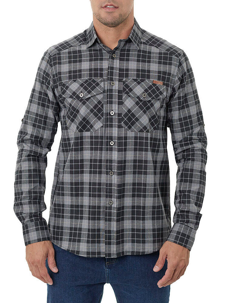 Camisa Lumberjack Texas - Cinza