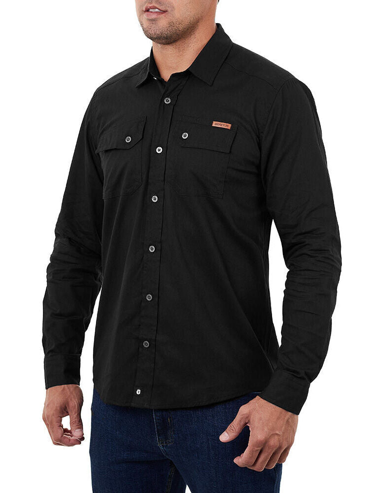 Camisa Endurance Summer Manga Longa - Preta