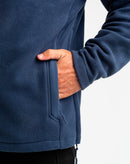 Jaqueta Fleece Snow - Azul Marinho