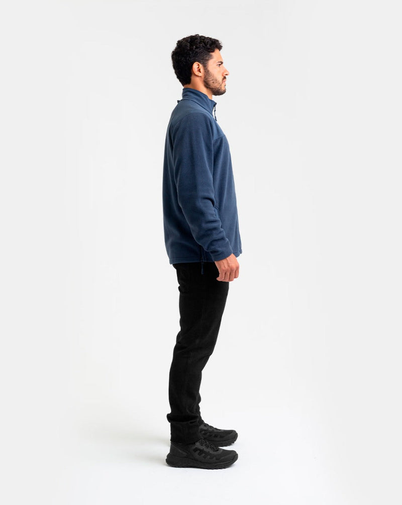 Jaqueta Fleece Snow - Azul Marinho