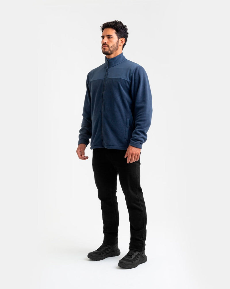 Jaqueta Fleece Snow - Azul Marinho