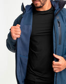 Jaqueta Fleece Snow - Azul Marinho