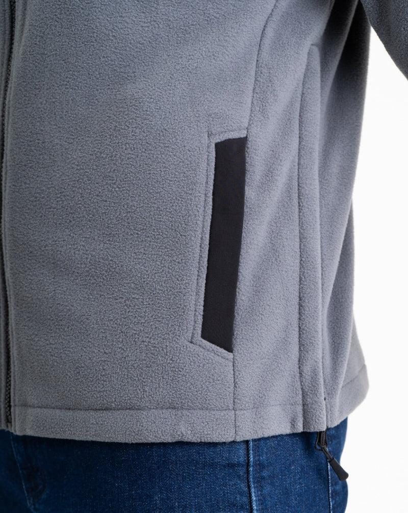 Jaqueta Fleece Snow - Grafite