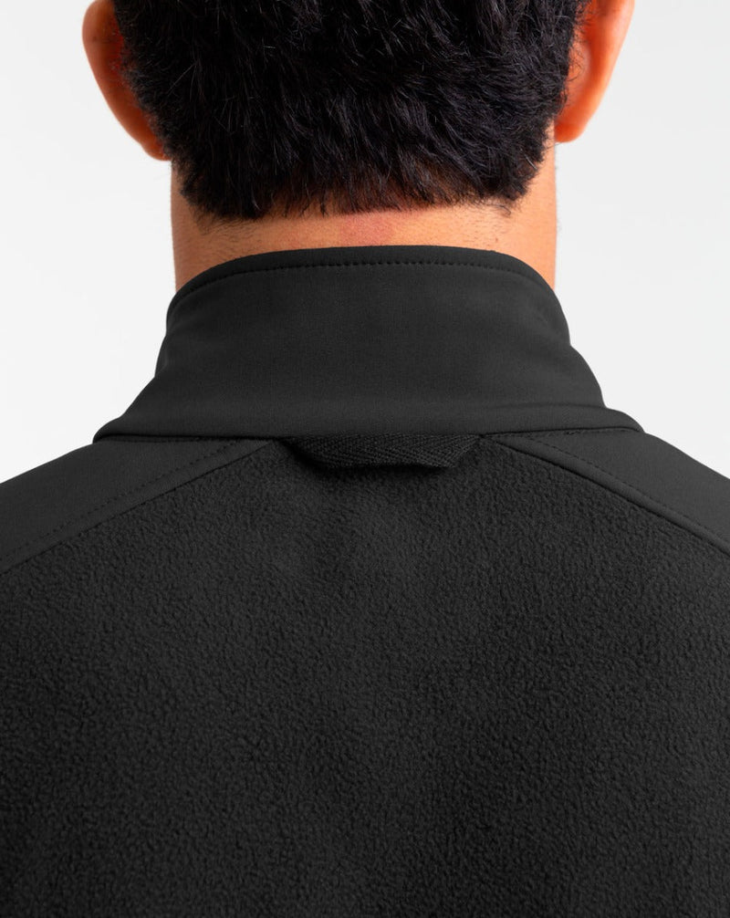 Jaqueta Fleece Snow - Preta