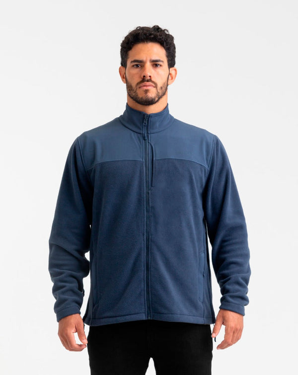 Jaqueta Fleece Snow - Azul Marinho