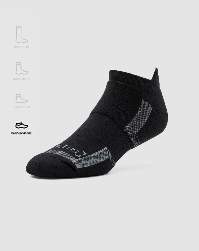 Meia Tática Tech - Preto