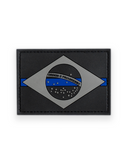 Patch Bandeira do Brasil - Azul