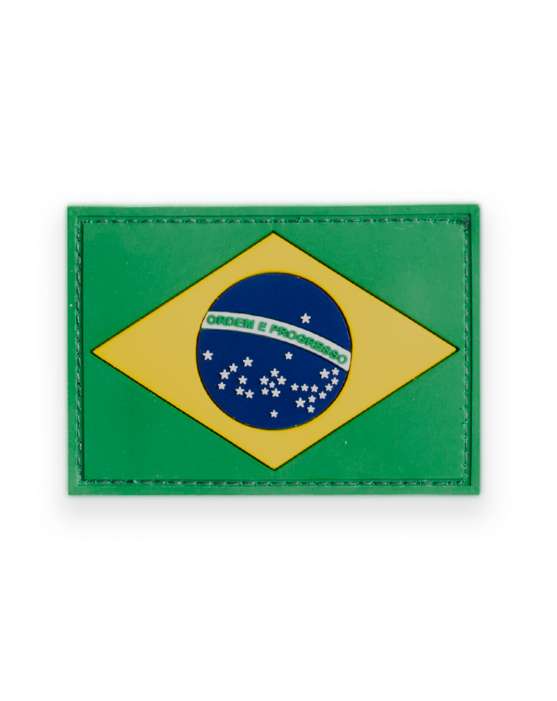 Patch Bandeira do Brasil - Verde/Amarelo/Azul