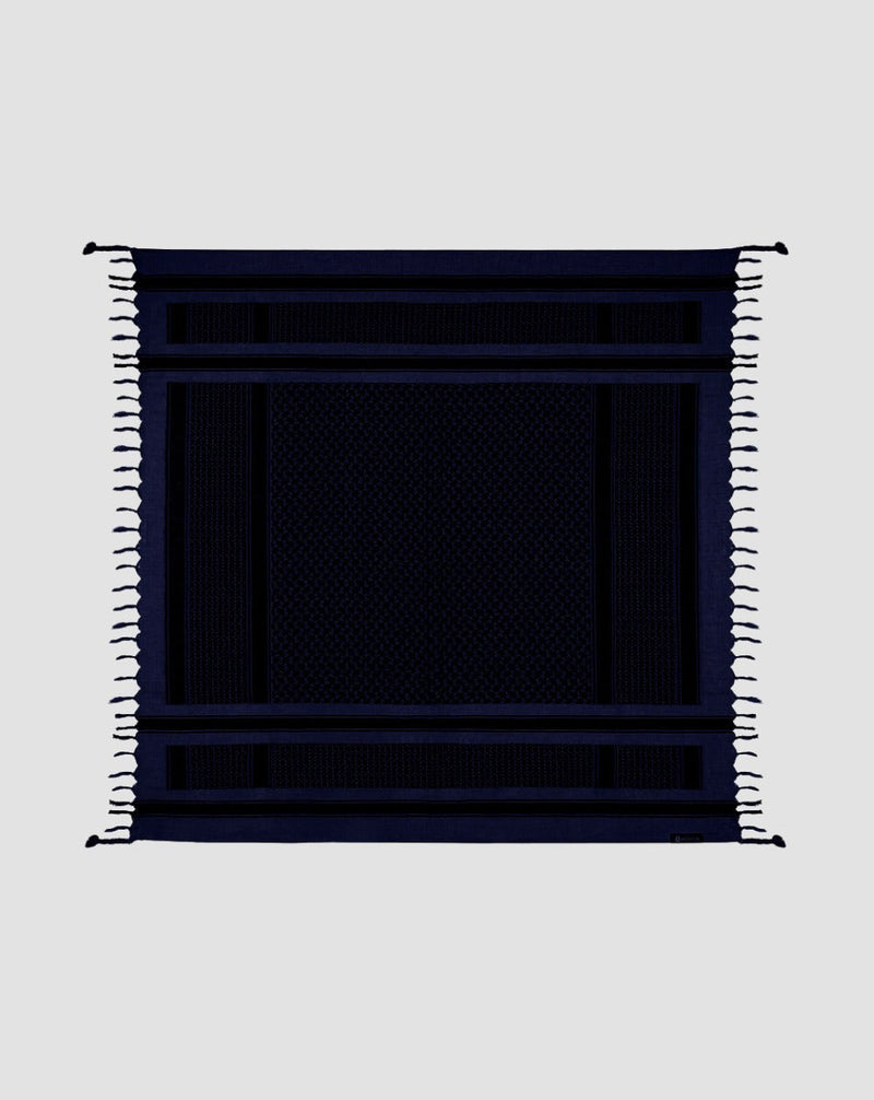 Shemagh Mirage Dune - Azul Marinho